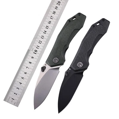 Petrified Fish PFP04 Havrog,K110 Blade,Micarta Handle Liner lock Folding knife