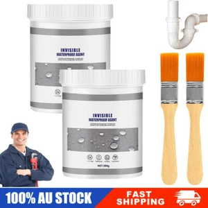 2x Bathroom Transparent Waterproof Glue Transparent Waterproof Coating Agent - Picture 1 of 13