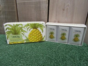 Brand New Williamsburg Pineapple Triple Milled Bar Soap 3 Pack - Picture 1 of 4