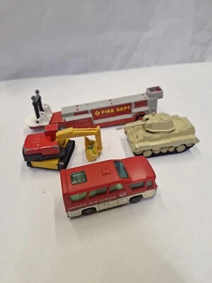 Vintage Diecast Majorette Vehicles (Set Of 4) Made In France SEE PHOTOS  AD - Image 1 of 4