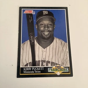 1991 Score 91 The Franchise KIRBY PUCKETT MINNESOTA TWINS BASEBALL Card WB1 - Picture 1 of 2