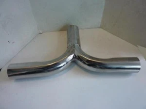 Exhaust T Piece Divider Pipe 2.25" 57mm Joint Section - Picture 1 of 1