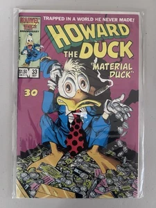 Howard The Duck #33 1986 Variant Cover ! Final Issue Comic Book! - Bild 1 von 8
