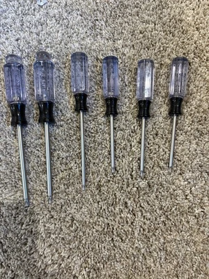 NEW - Craftsman 6 Piece Torx Screwdriver Set, T10, T15, T20, T25, T27, T30 - Image 1 of 2