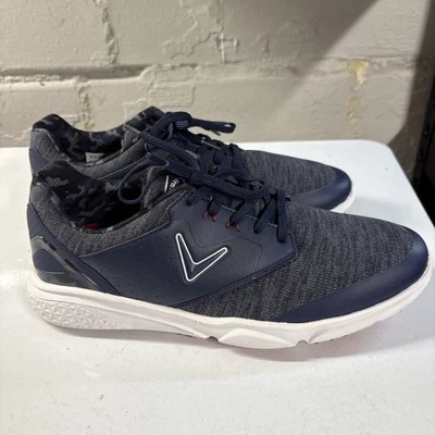 全新 Calloway Coronado V2 SSR 高尔夫鞋 蓝色 男式 尺码 9.5 普通 — 第 1/4 张图片