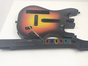 Wii Red Octane Guitar Hero Model 95455.805 Sunburst World Tour Guitar - Picture 1 of 5