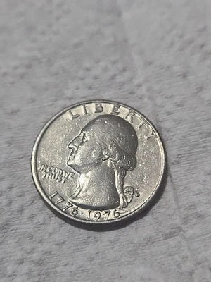 1776-1976-D Bicentennial Quarter Error - Image 1 of 4