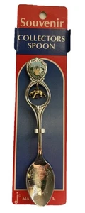 VTG Souvenir Spoon Gatlinburg Smoky Mountain TENNESSEE Made In USA 4 1/4” - Picture 1 of 4