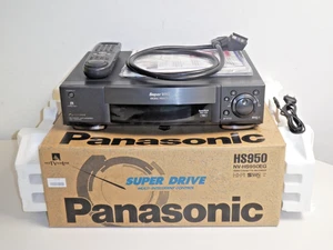 Grabadora de vídeo Panasonic NV-HS950 High-End S-VHS, embalaje original y nueva, 2 años de garantía - Imagen 1 de 8