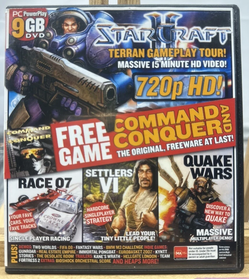 PC Power Play Demo Disc #145 December 2007 PC Game Good Condition 6005 - Image 1 of 4