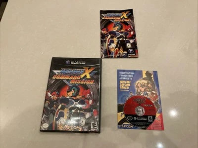 Mega Man X Command Mission Nintendo GameCube W/ Case, Manual & Insert Tested! - Image 1 of 4