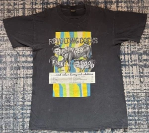 Vintage 1993 Revolting Cocks Linger Ficken’ Good T Shirt L Skinny Puppy Ministry - Picture 1 of 9