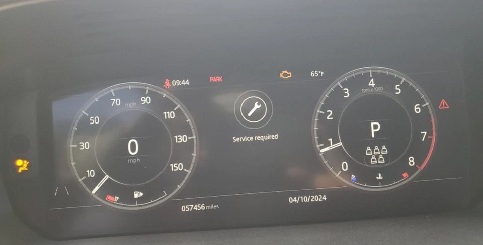 2020 Discovery OE Speedometer Gauge Cluster 57K Miles Land Rover - Image 1 of 4