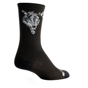 SockGuy SGX Wolf Socke: Schwarz LG/XL - Bild 1 von 1