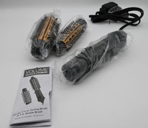Conair 2-in-1 Heißluft Locken Combo 1,5 Zoll Lockenbürste und 1 Zoll Borstenbürste - Bild 1 von 2