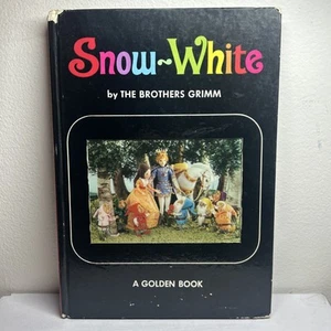 Snow White The Brothers Grimm Lenticular Cover Barbara Hazen 1969 Vintage Rare - Picture 1 of 5