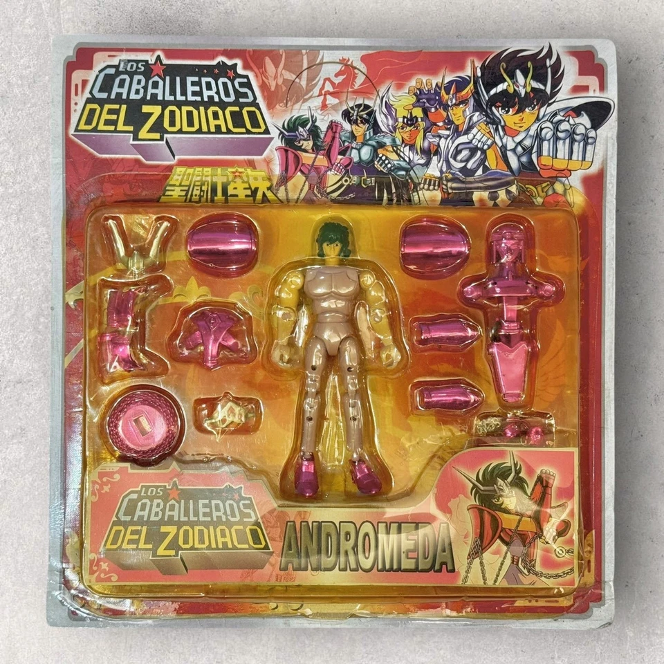(Box Damaged) Vintage Rare Saint Seiya Los Caballeros Del Zodiaco Andromeda Shun - Image 1 of 2