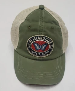 Polo Ralph Lauren Para hombres Tahití Island Club Parche Camionero Gorra Sarga Sombrero Talla Única - Imagen 1 de 10