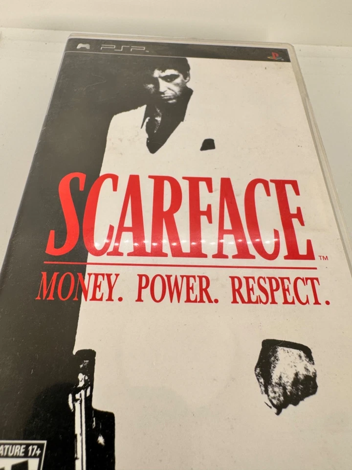 Scarface Money. Power. Respect Sony PSP with Directions Tony Montana's Miami - Image 1 of 4