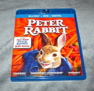 Peter Rabbit (Blu-ray, 2018) Fast Shipping - Imagen 1 de 3