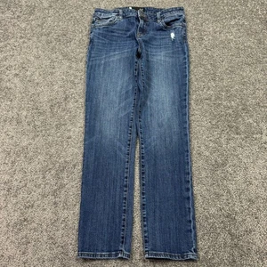 Kut From The Kloth Jeans Womens 6 Blue Catherine Boyfriend Medium Wash Preppy - Picture 1 of 8