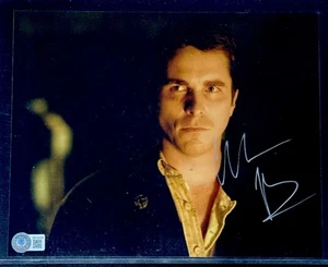 Christian Bale Signed 8x10 Photo Batman Beckett Certified  - Picture 1 of 1