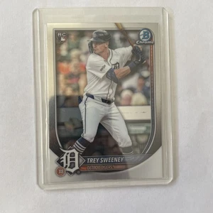 2025 Bowman Chrome #25 Trey Sweeney, Detroit Tigers RC - Bild 1 von 2