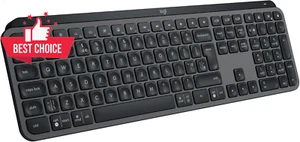 Logitech MX Keys S Wireless Keyboard Low Profile Backlit Bluetooth USB-C Graphit - Picture 1 of 12