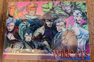 WILDCATS Jim Lee Chromium Trading Card #3 WIZARD 1993 Image Comics Promo - Picture 1 of 2