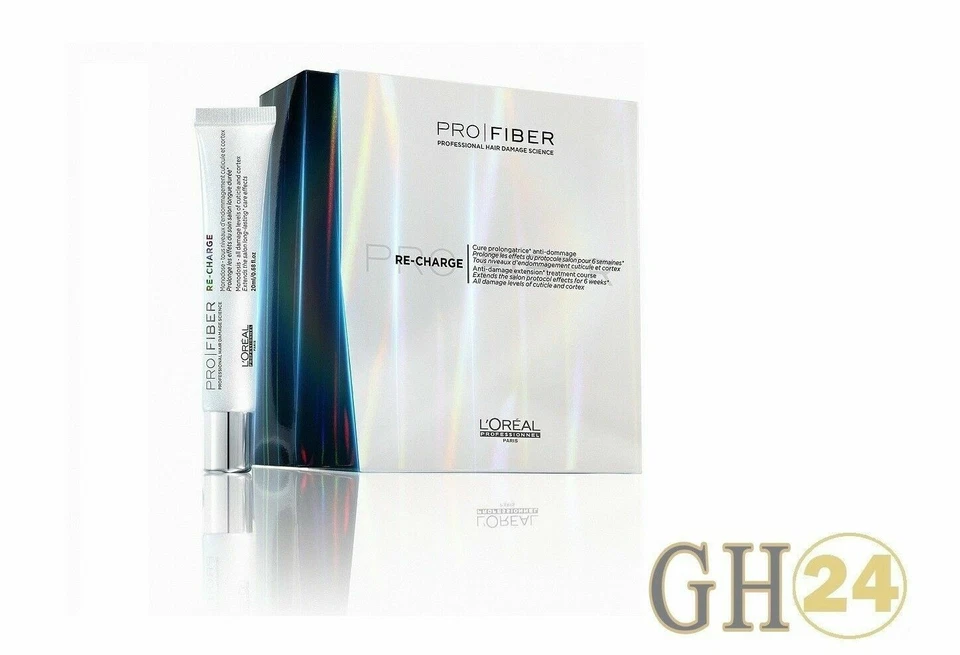 L'ORÉAL Loreal Pro Fiber Re-Charge Anti Damage Treatment Kur 6x20ml