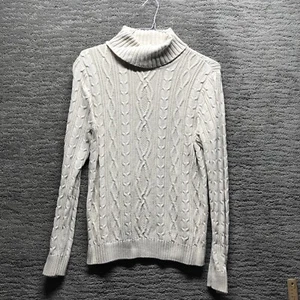 Suéter para mujer Croft Barrow XL cuello redondo peso pesado manga larga multicolor - Imagen 1 de 7