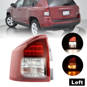 Conjunto de luz trasera izquierda kit de señal de giro de freno reversa para Jeep Compass 2014-17 - Imagen 1 de 12