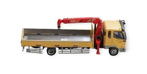 GCD Mitsubishi Fuso Fighter 1024 with Crane Truck Yellow - Picture 1 of 1
