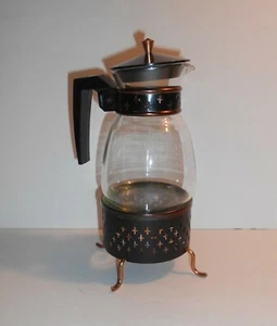 Vintage 12 oz. SILEX Carafe and Warming Stand - Picture 1 of 8