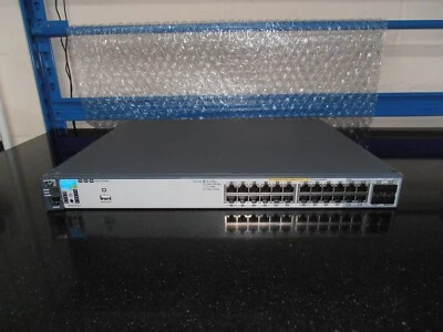 HP ProCurve J9146A 2910al-24G-PoE  Layer 3 Switch 24 Port Gig PoE Switch - Image 1 of 4
