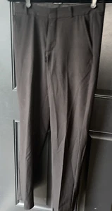 Van Heusen boys black dress pants slacks flat front size 16 - Picture 1 of 3