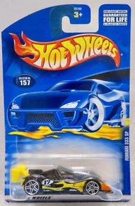 Hot Wheels 2001 #157 de colección - Ferrari 333 SP - sellado de fábrica - 1:64 - Imagen 1 de 3