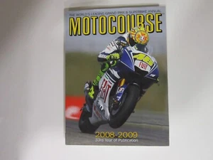 Motocourse 2008-2009 Grand Prix motorcycle hardcover book Valentino Rossi #46 - Bild 1 von 4