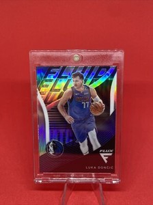 2020-21 Panini Flux - Fluid Silver Prizm #8 Luka Dončić