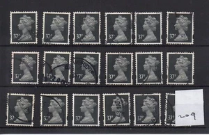 GB - Máquina - Venta al por mayor - (AM 209) 37p valor x 18 copias - Usado - Imagen 1 de 1