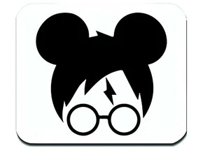 Mouse Pad Christmas Gamming Pad Laptop Computer Mouse Harry Potter HP1 Mouse Pad - Picture 1 of 1