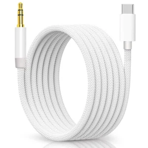 3.3FT USB C to 3.5mm Audio Aux Jack Cable, Type C to Aux Headphone Male Cord - Picture 1 of 8