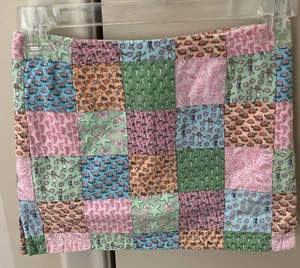 VINEYARD VINES Girls Size 7 Cotton Pastel Patchwork Skirt/Skort  - Picture 1 of 6