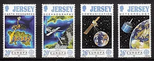 103543/ Jersey 1991 - Mi 539/42 - Weltraumfahrt - ** - Picture 1 of 1