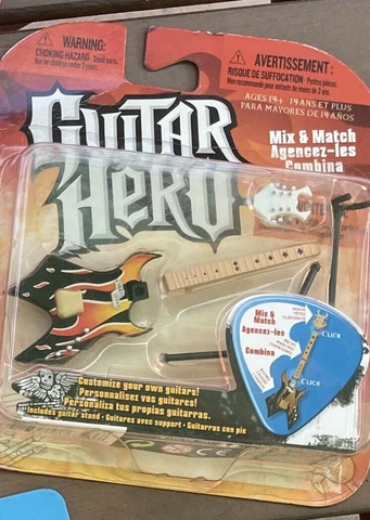 McFarlane Toys GUITAR HERO Mix And Match Widowmaker Flame Rod Miniature Cover