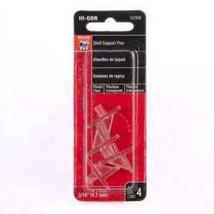 Bull Dog Hi-688 3/16 Shelf Support Pins NEW - Picture 1 of 4