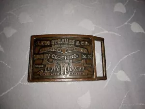 Levi’s Strauss Co Vintage Gürtelschnalle sehr guter Zustand - Bild 1 von 6