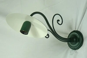 Applique a led E27 in ferro battuto per esterno lampada da giardino art.407 - Foto 1 di 3