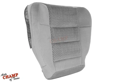 2003 Ford F150 XLT Extended-Cab X-Cab -Driver Side Bottom Cloth Seat Cover Gray - Image 1 of 4