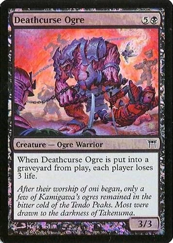 MTG - COK - Deathcurse Ogre - 2X - Foil - NM - Image 1 of 1
